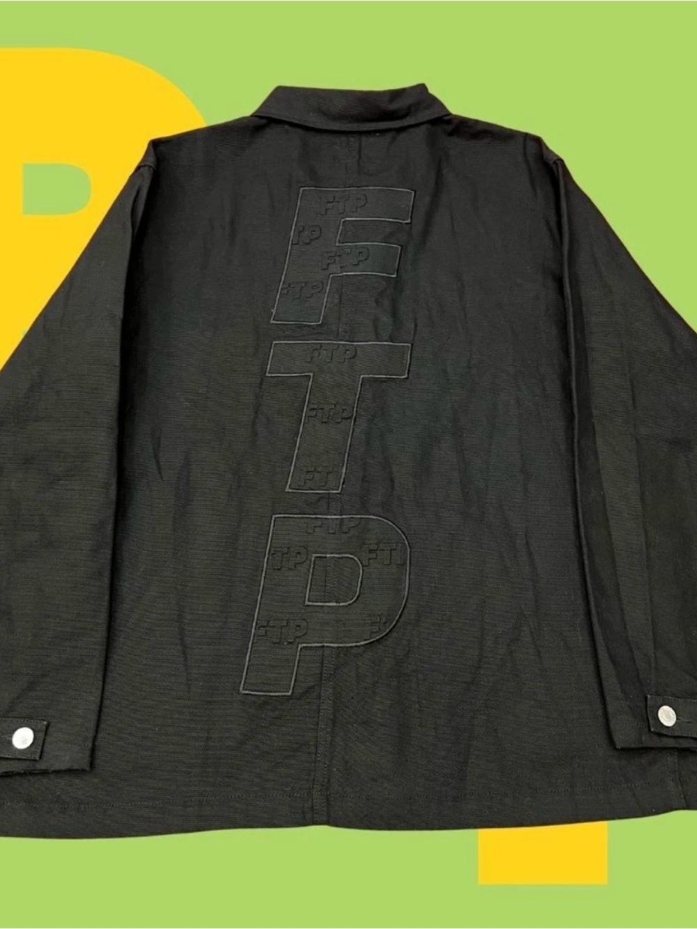 FTP Embossed Logo Work Jacket (Large) - Picture 2 of 4